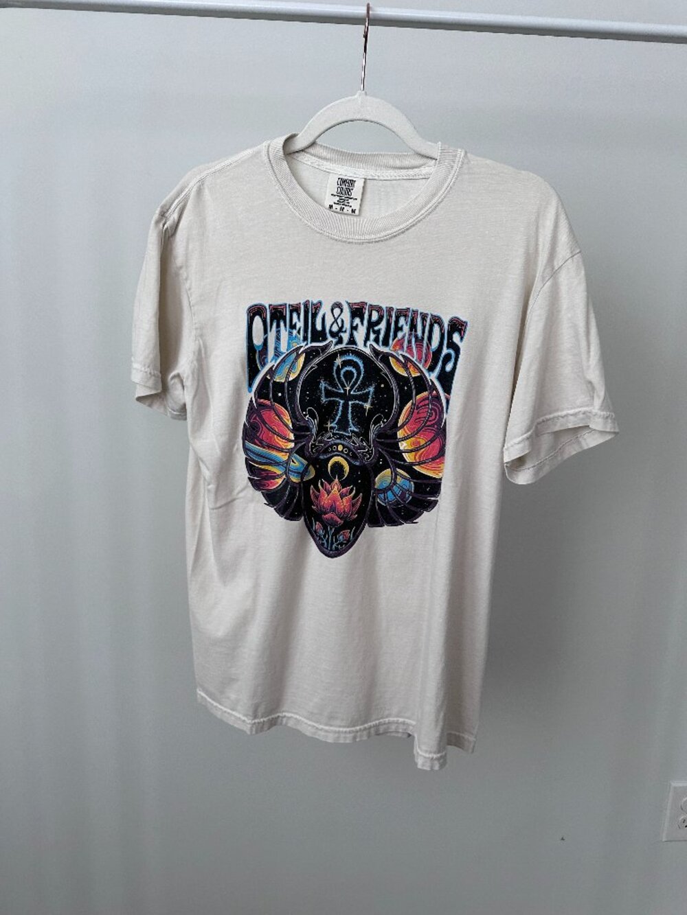 Unisex Oteil & Friends Fall Tour 2024 Tee Ivory Medium